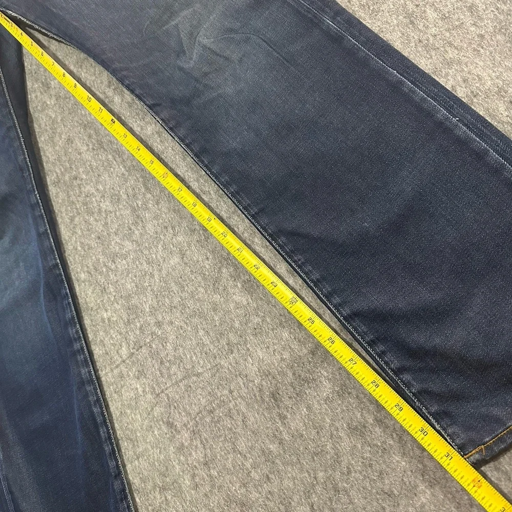 G-Star Raw 3301 Straight Jeans Men's Denim Blue Button Fly - Size 32x32